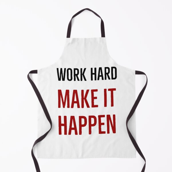 Item preview, WORK HARD - MAKE IT HAPPEN designed and sold by Inspirationmotivation.