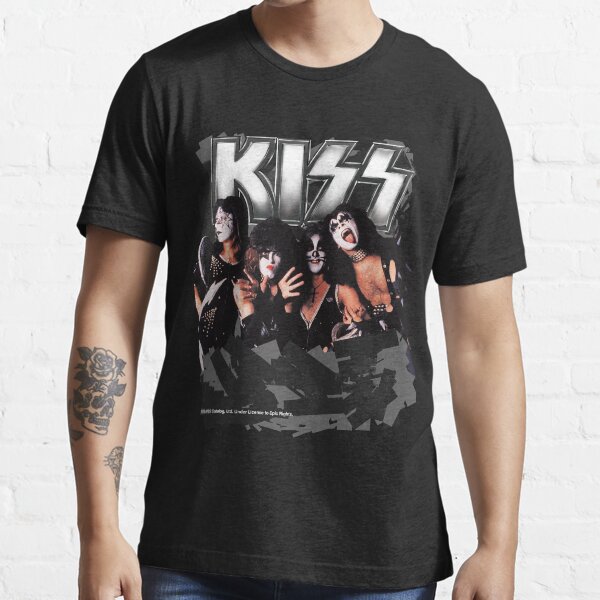 "Kiss Fan Art Breaking Through " Tshirt for Sale by peterdrawings