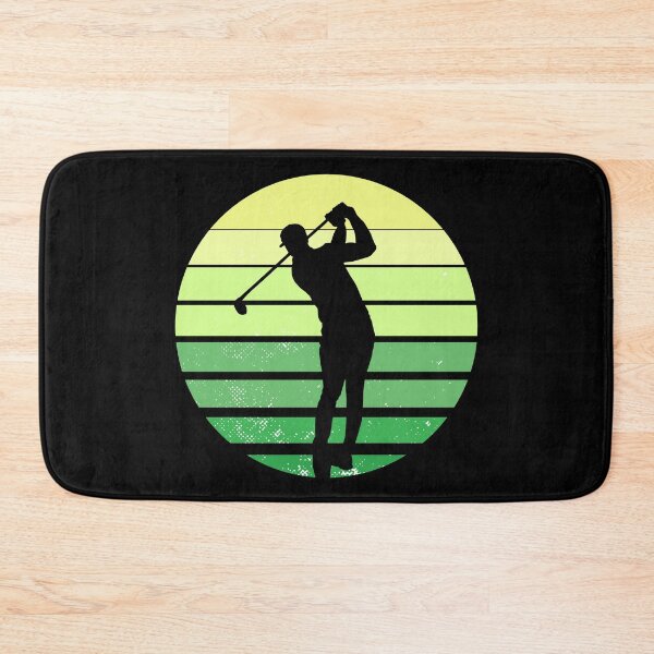 Artikelvorschau, Golfer macht eine Schaukel entworfen und verkauft von CoolSilhouettes.