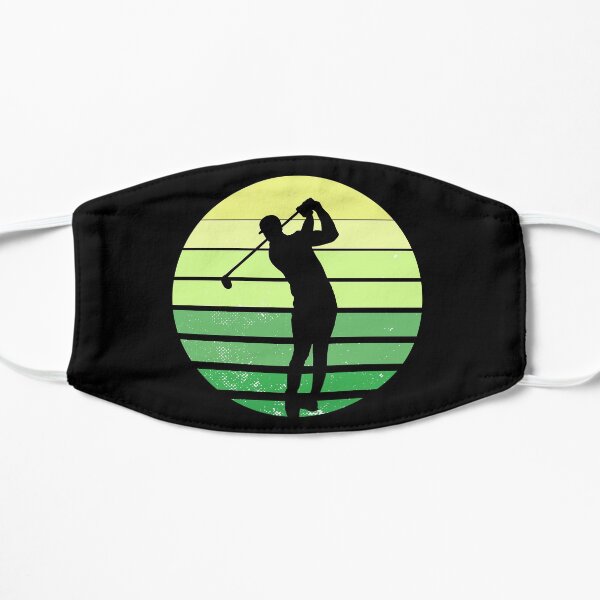 Golfer Doing a Swing Mask