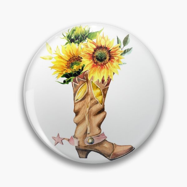 Item preview, Sunflower and Boots designed and sold by Khalu.