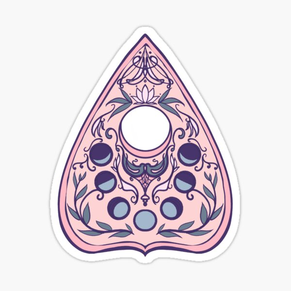 Pink Planchette Sticker