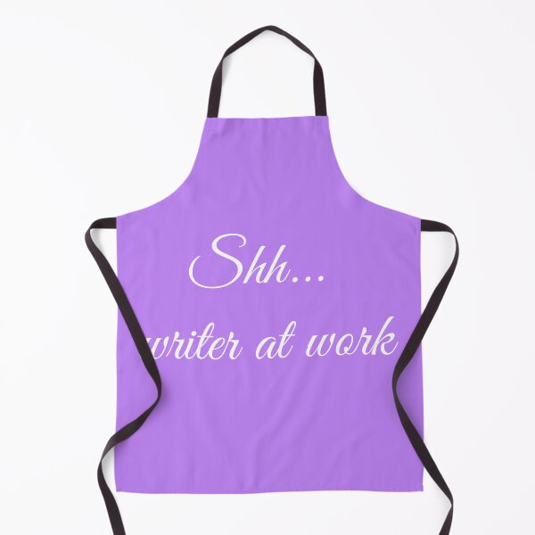 Item preview, Writer at Work White Type on Purple designed and sold by TeaRoseWriter.