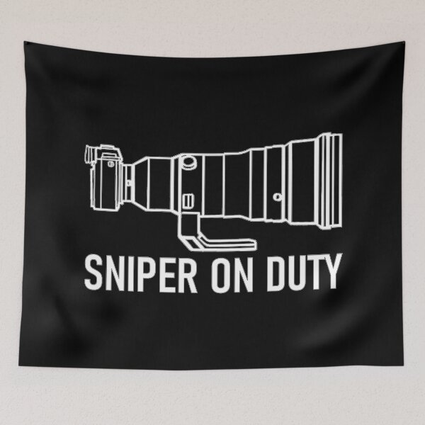 Item preview, Sniper on duty with Sony A9 designed and sold by arthatbeat.