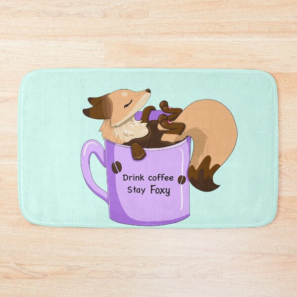 Item preview, Sunny the Fox in a Coffee Mug designed and sold by Lady-Lilac.