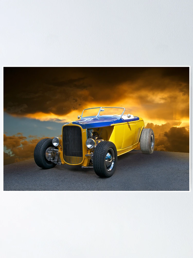 FORD　VintagePoster Vintage 1920s Ford Motor Car Advertisement Poster A3 Print