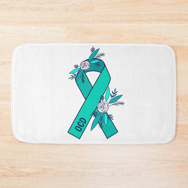 Item preview, OCD Awareness Teal Ribbon designed and sold by lozo828.
