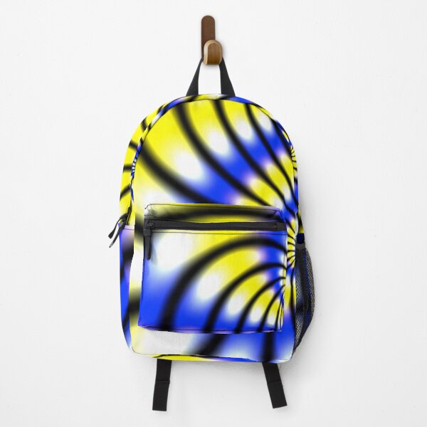 Aperçu de l'œuvre Double Spiral Jaune Bleu créée et vendue par Girih.