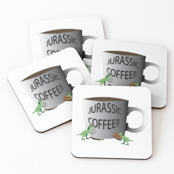 Item preview, Jurassic Coffee designed and sold by colormetabby.