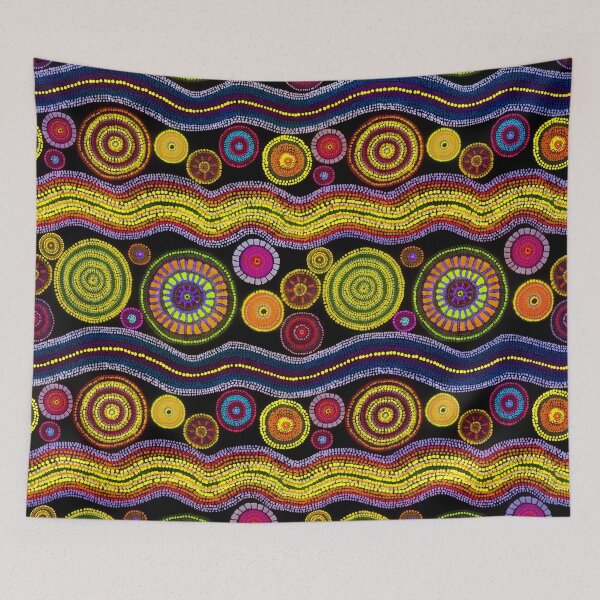 Item preview, bohemian country design 2 designed and sold by Red Witch Art.