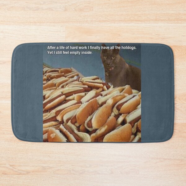 Item preview, Hot Dog the Cat All the Hotdogs designed and sold by NessOkey.