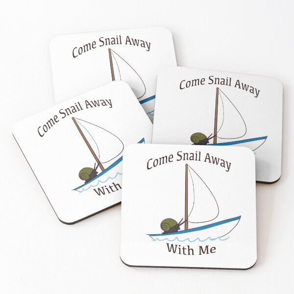 Item preview, Come Snail Away (Jade) designed and sold by nuggetssnails.