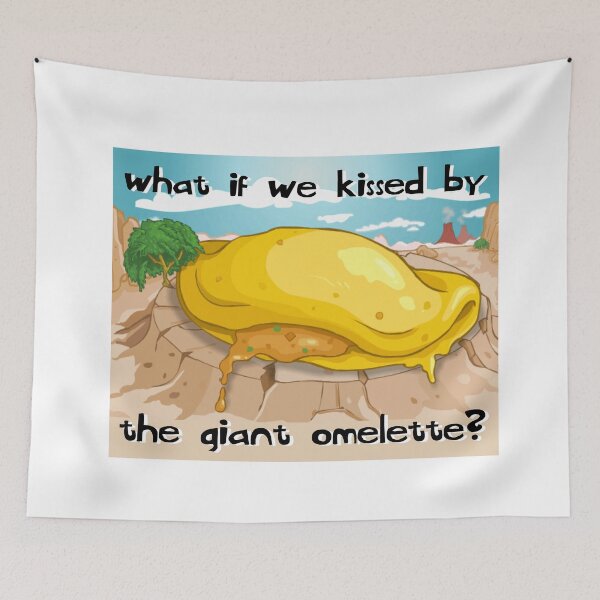 Item preview, what if we kissed by the neopets giant omelette? designed and sold by arwen1.