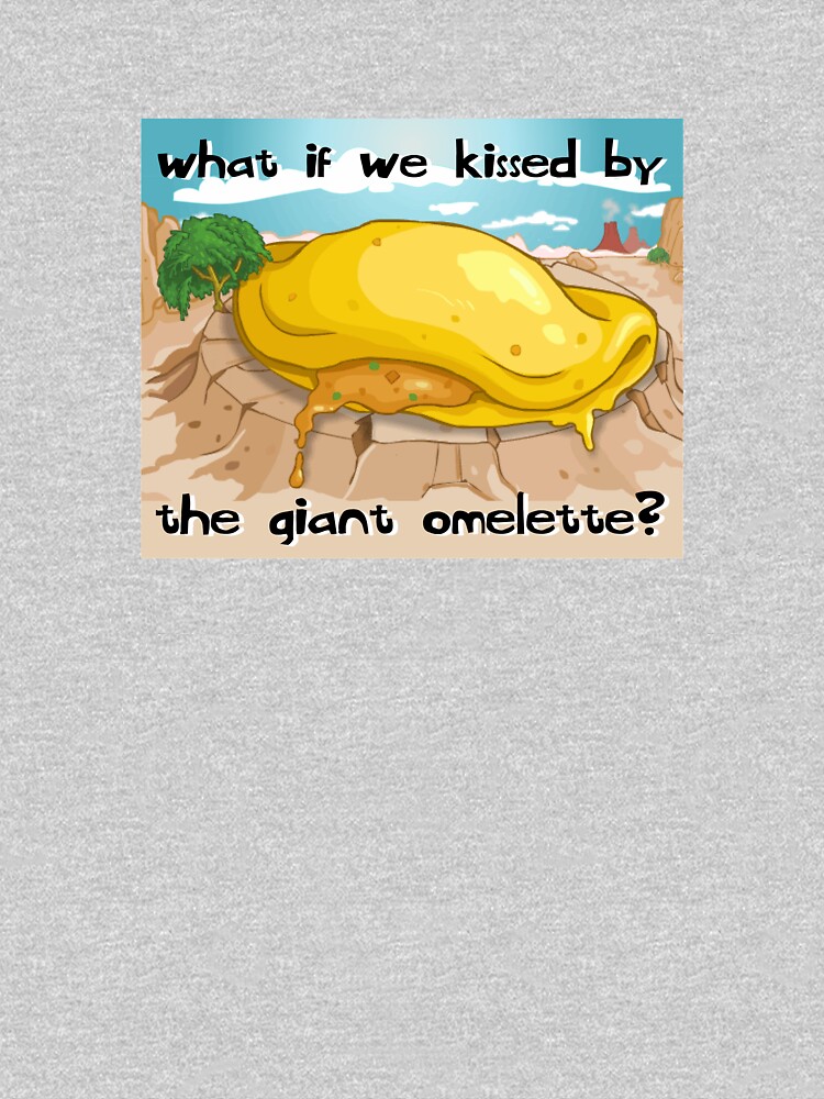 what if we kissed by the neopets giant omelette? Essential T-Shirt for  Sale by arwen1