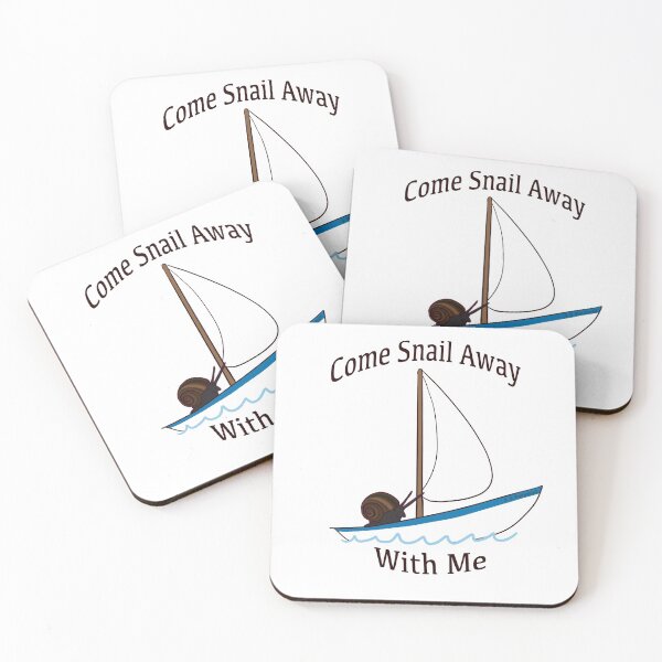 Item preview, Come Snail Away (Wild) designed and sold by nuggetssnails.