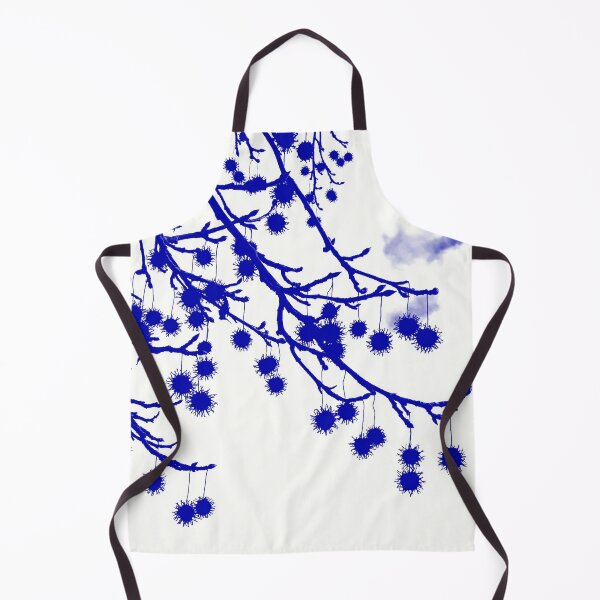 Item preview, Hamptons pillow in dark blue designed and sold by CateJacobs.