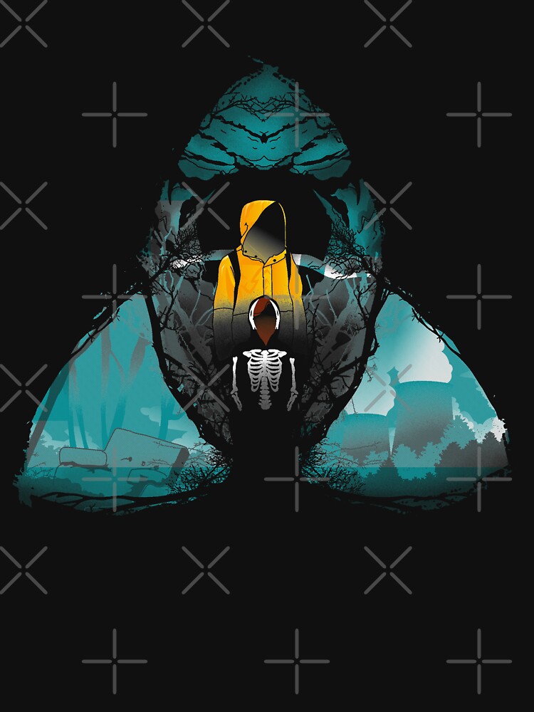 Thumbnail 7 of 7, Essential T-Shirt, The Beginning is the End designed and sold by Donnie Art.