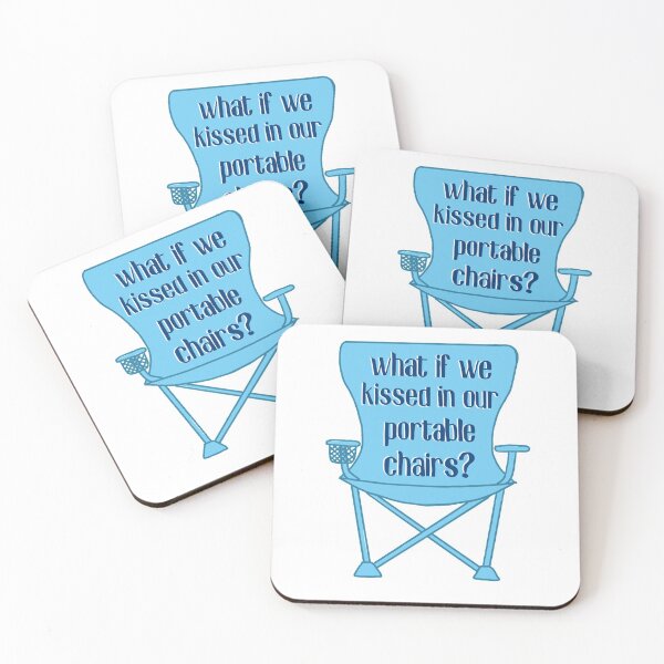 Item preview, What if we Kissed in our portable chairs? designed and sold by catiemag.