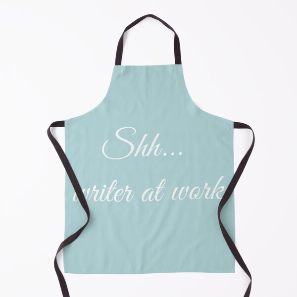 Item preview, Writer at Work Sea Green White Type designed and sold by TeaRoseWriter.