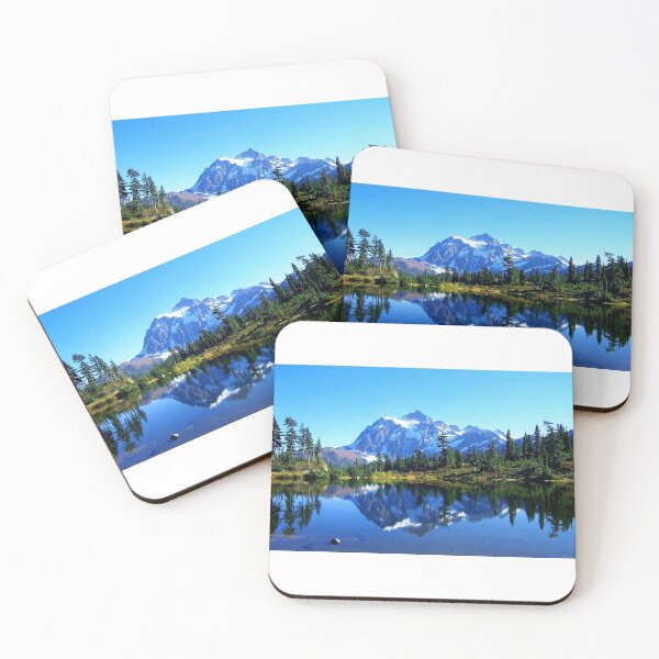 Item preview, "Mount Shuksan and Picture Lake in the Fall" designed and sold by Lynn Bawden.