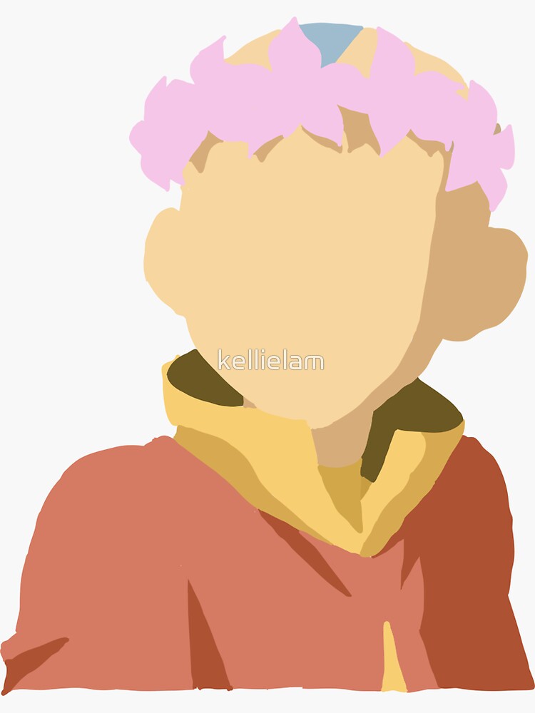 Thumbnail 3 of 3, Sticker, aang: avatar the last airbender designed and sold by kellielam.