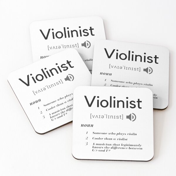 Item preview, Definition of a Violinist designed and sold by Artistrator.
