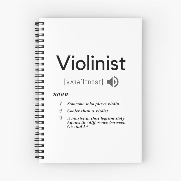 Item preview, Definition of a Violinist designed and sold by Artistrator.