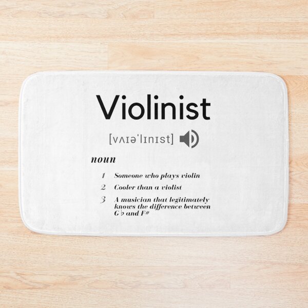 Item preview, Definition of a Violinist designed and sold by Artistrator.