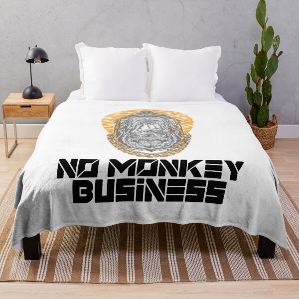 Item preview, Mad Gorilla says NO Monkey Business designed and sold by seesaw-clothing.