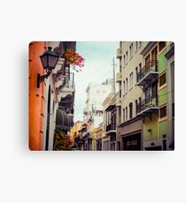 Old San Juan Puerto Rico 2 Canvas Print