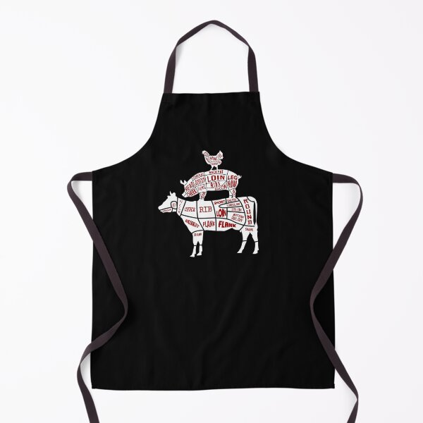 Item preview, Pork and beef. Perfect gift idea as a grill accessory for everyone who is a chef at the grill and ensures the ideal culinary barbecue evening. No matter if grill master at the barbecue designed and sold by khornholio.