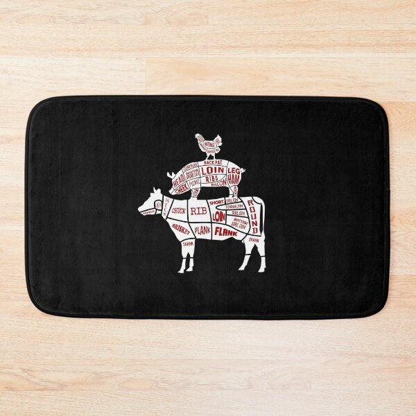 Item preview,  Pork and beef. Perfect gift idea as a grill accessory for everyone who is a chef at the grill and ensures the ideal culinary barbecue evening. No matter if grill master at the barbecue designed and sold by khornholio.