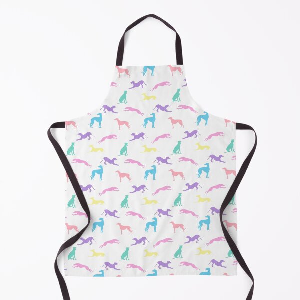 Item preview, Greyt Greyhound Silhouettes - Pastel Shades on White designed and sold by GreytGraphicals.