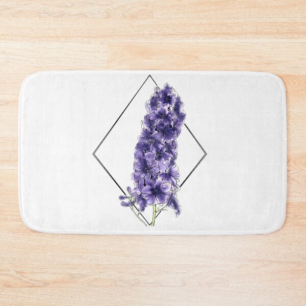 Item preview, July Birth Flower Larkspur designed and sold by taytacular.