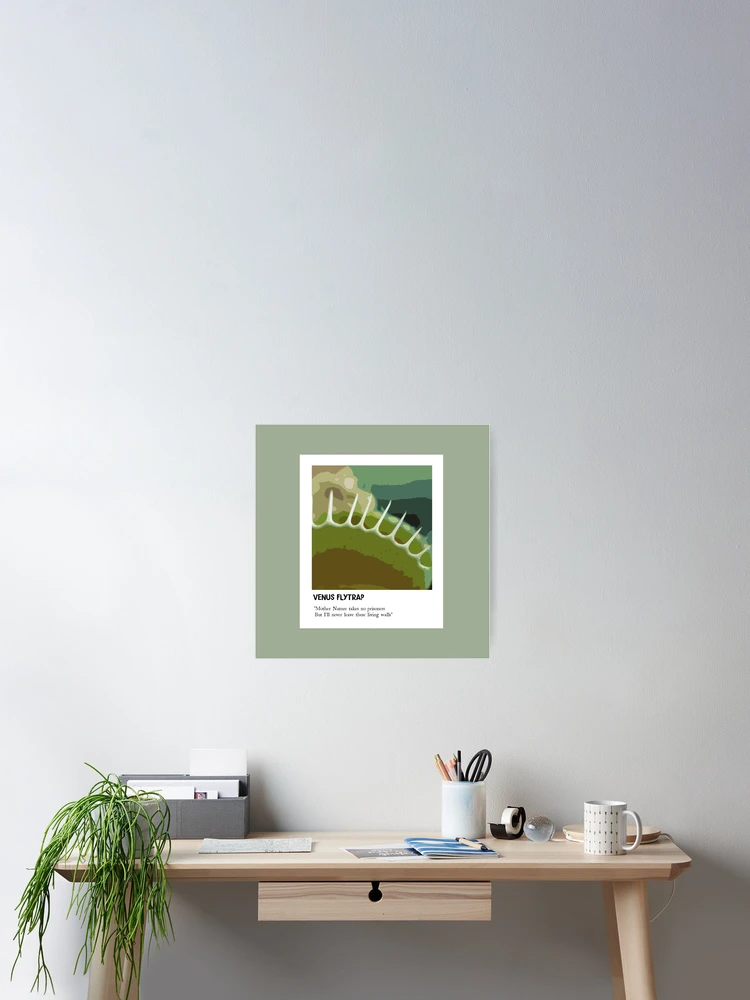 Thumbnail 2 of 3, Poster, Venus flytrap designed and sold by nd-creates.