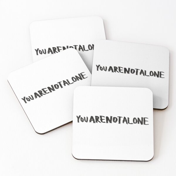 Item preview, You Are Not Alone Dear Evan Hansen  designed and sold by hollyawesome.
