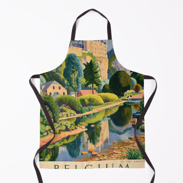 Artikelvorschau, Belgium vintage travel poster entworfen und verkauft von stickart-marek.