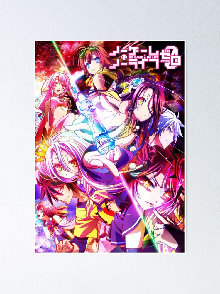 No Game No Life Poster Poster By Starbubble Redbubble