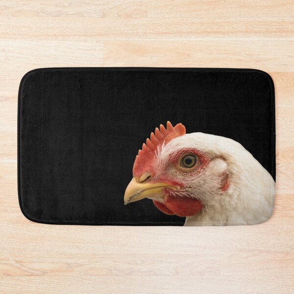 Item preview, White chicken with red crest designed and sold by timg58.