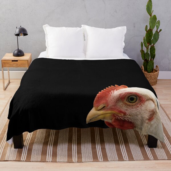Item preview, White chicken with red crest designed and sold by timg58.