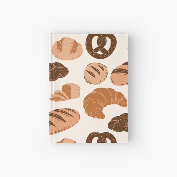 Bread Lovers Collage Hardcover Journal