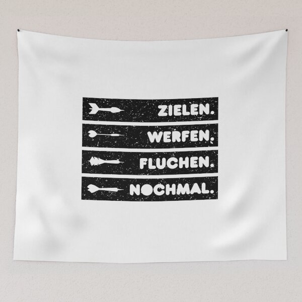 Artikelvorschau, Dart Zielen Werfen Fluchen Nochmal entworfen und verkauft von khornholio.