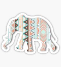 Tribal Elephant Sticker