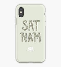 Sat Nam (Truth is your Identity) iPhone Case