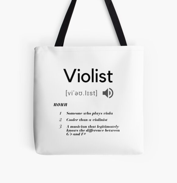 Alto Clef Tote Bag Music Gift Viola Tote Bag 
