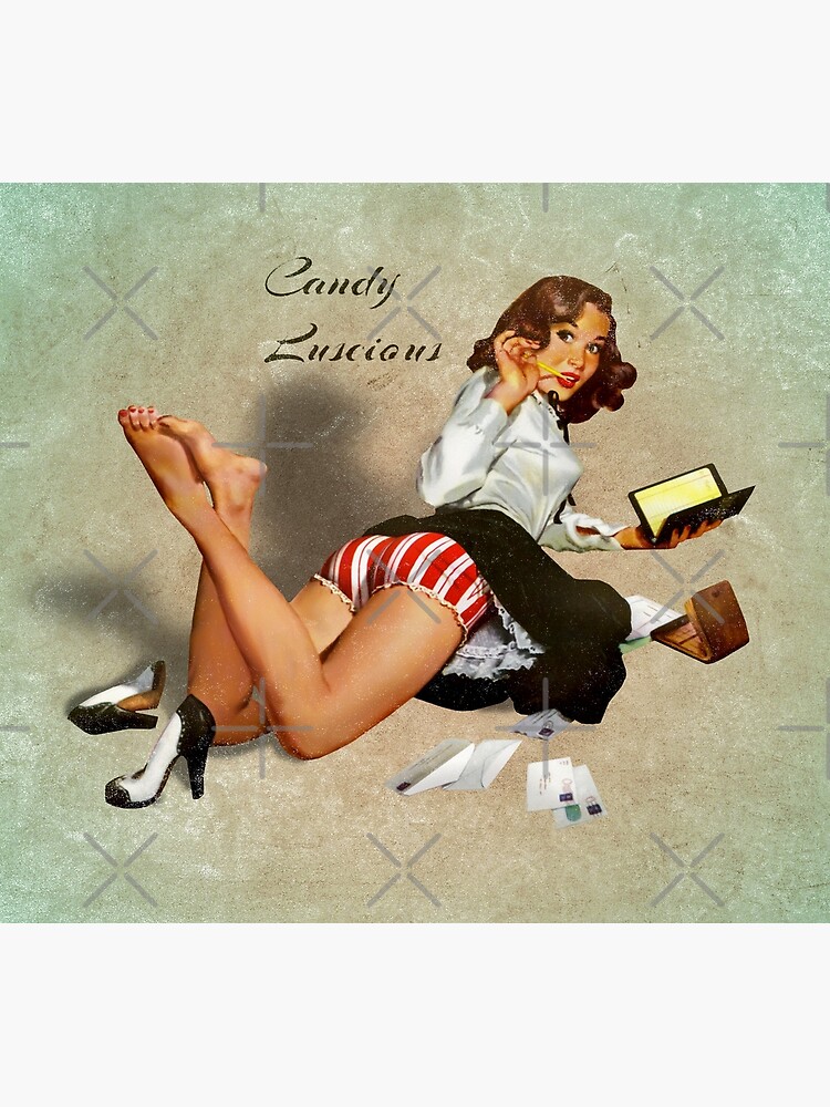 Retro Pin-Up Girl Poster for Sale by FreeGlim