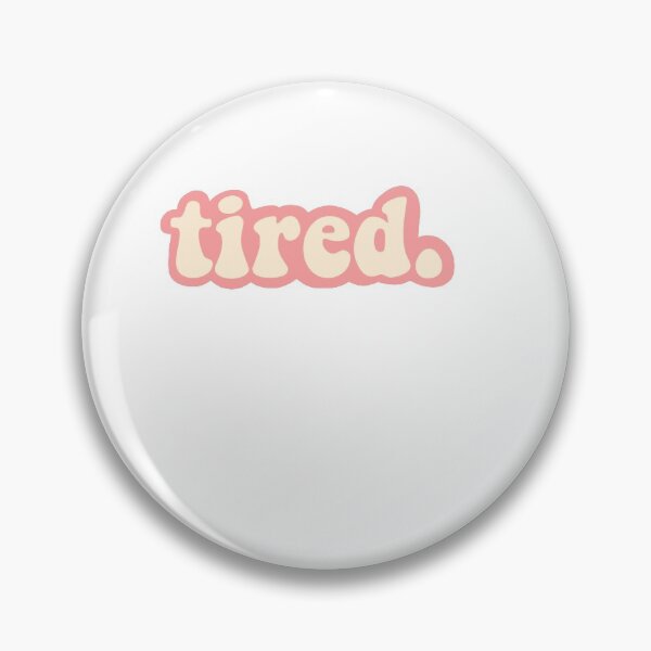 Item preview, Tired in vsco font designed and sold by Daily Bloom Art.