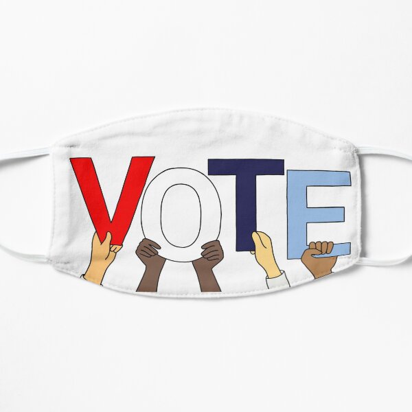 Vote America Mask Flat Mask