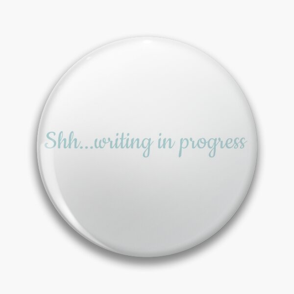 Item preview, Writing in Progress Sea Green designed and sold by TeaRoseWriter.