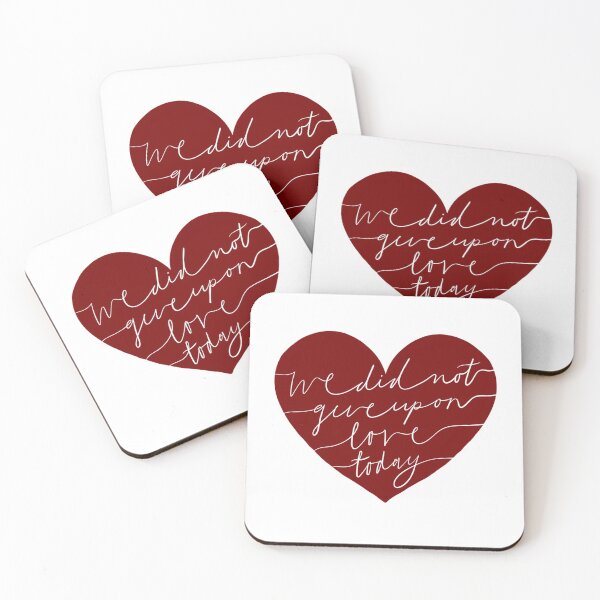 Item preview, we did not give up on love today  designed and sold by chricket.